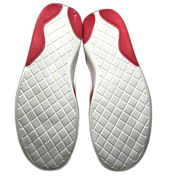 Nike's Marxman Sneakers University Red Leather Tops Sz-13 Hook & Loop Closures - Picture 3 of 11